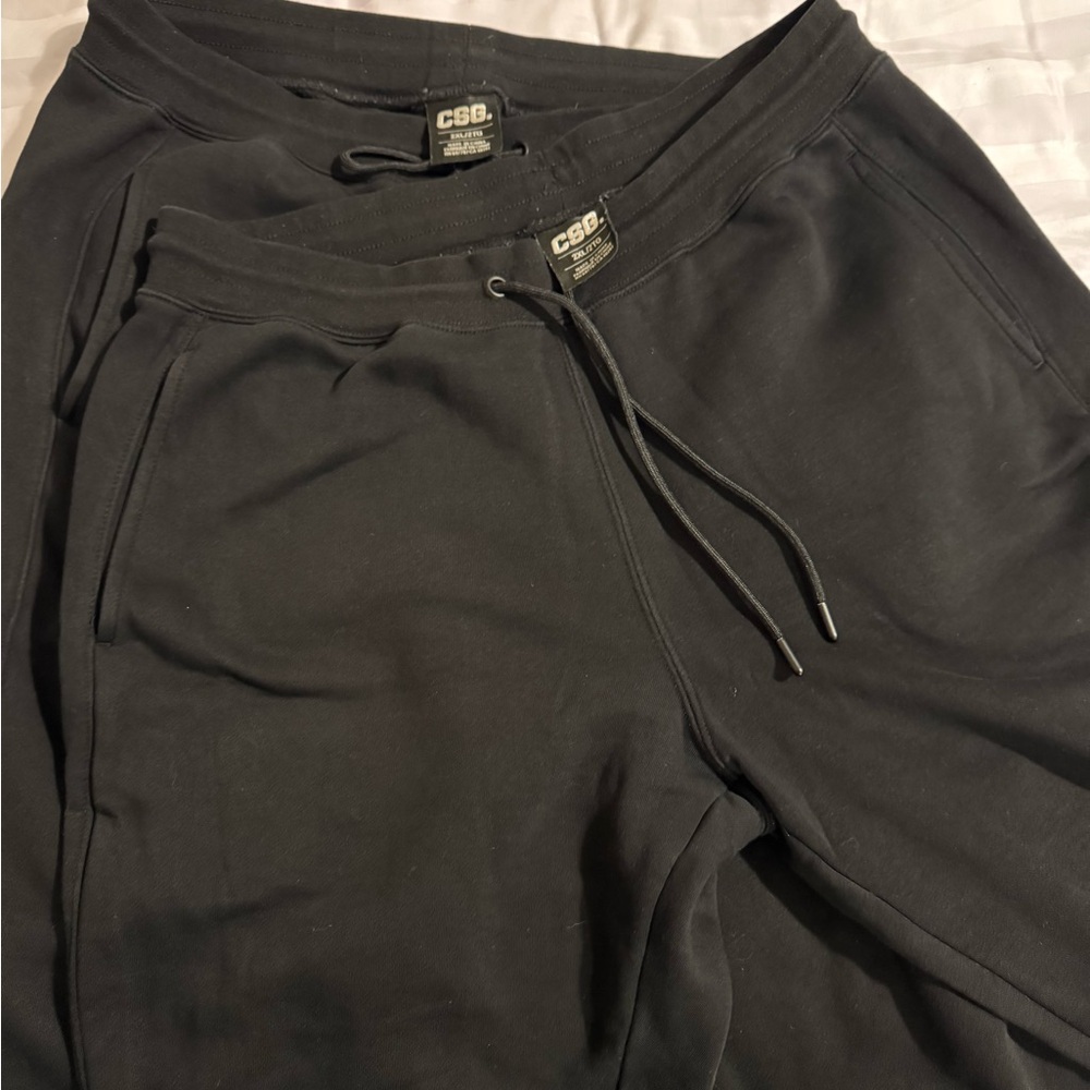 CSG Black Men's Sweatpants